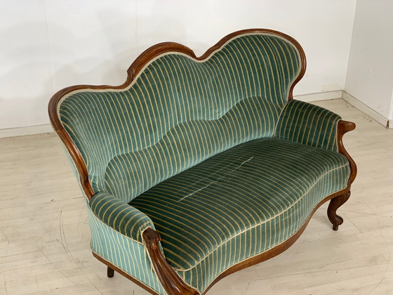 Image 1 of Biedermeier sofa couch around 1800