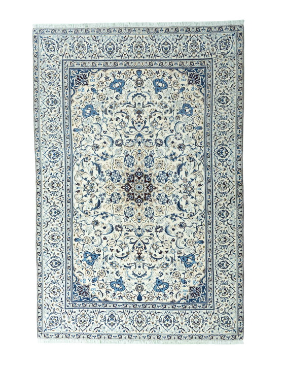 Image 1 of Hand-knotted Nain 9la With Silk - 308 X 205 Cm