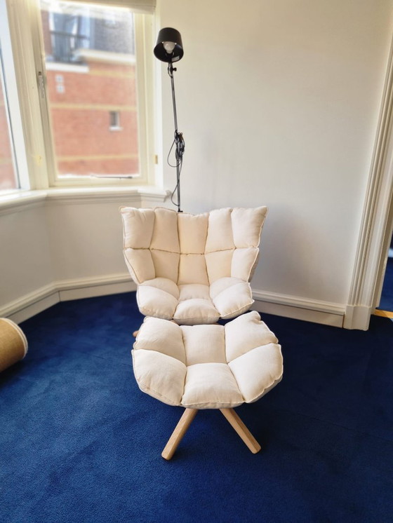 Image 1 of Design Office Furniture Set (single items for sale, too: 1 large and 1 small fully equipped desk, Sofa, 3 Chairs, Carpet)