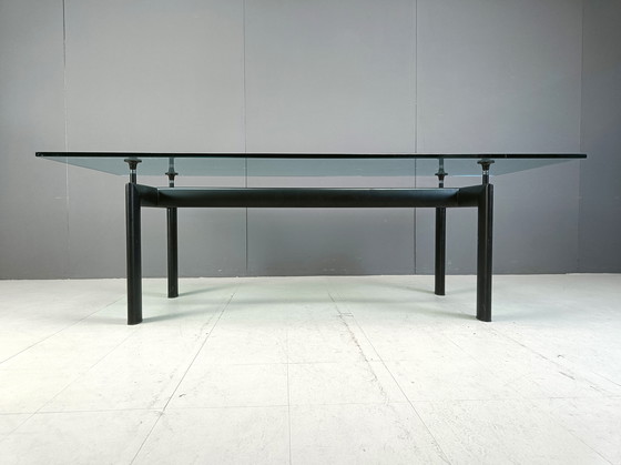 Image 1 of Lc6 Dining Table By Le Corbusier For Cassina, 1990S