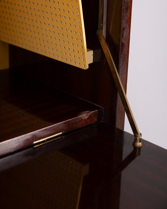 Image 1 of Pagina 1 di 29 Credenza alta in legno vintage anni '50 disegnata da Umberto Mascagni