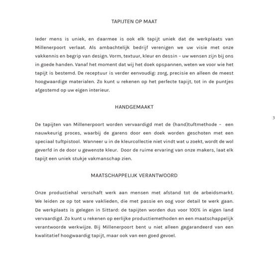 De Millenerpoort Vloerkleed – Vloerkleden en tapijten, Wool (photo 4 of 5)