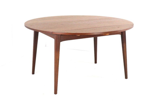Louis van Teeffelen for Wébé round dining table 'Breda' vintage