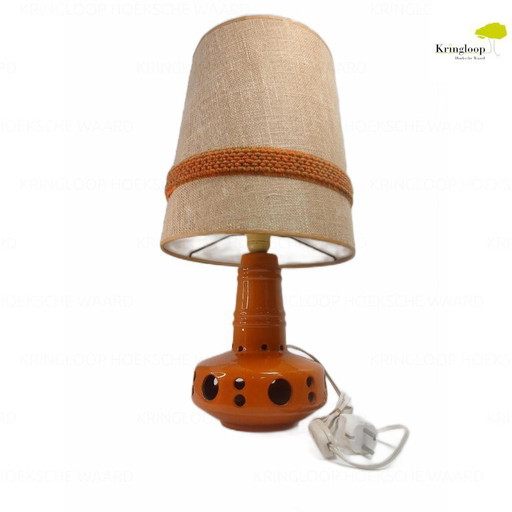 Vintage-Lampe aus westdeutscher Keramik