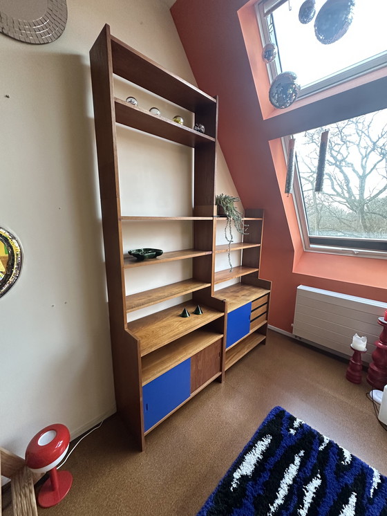 Image 1 of Sistema a parete Paul Cadovius – design danese modulare (moderno di metà secolo)