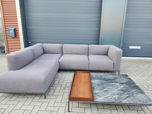 Cassina Mex-Hi corner sofa + Coffee table by Piero Lissoni