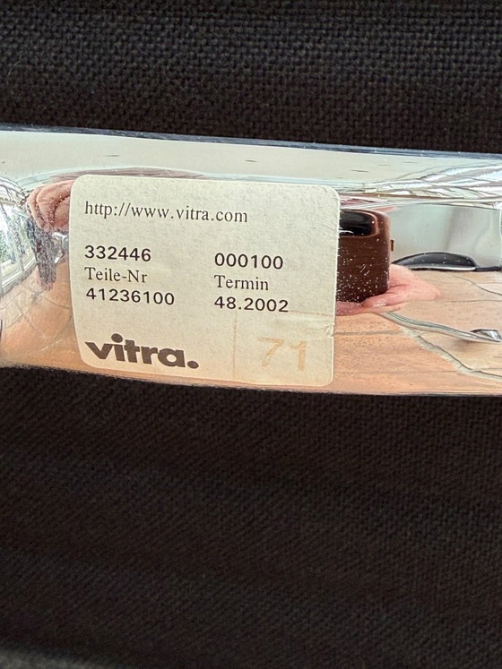 Image 1 of 2x chaises Vitra Eames EA 108 Nero Hopsak