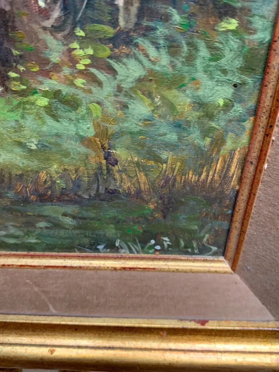Painting "Forest landscape". – Paintings & Drawings, Canvas (photo 4 of 5)