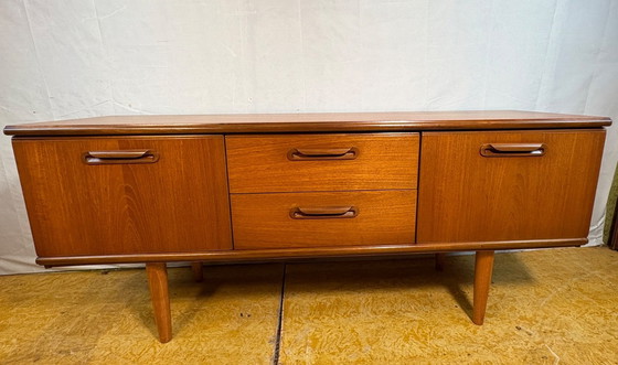 Image 1 of Mid-Century Retro Vintage Teak Sideboard by G Plan 1960s  Scandinavian Influence • British Design Classic • Timeless Storage  
