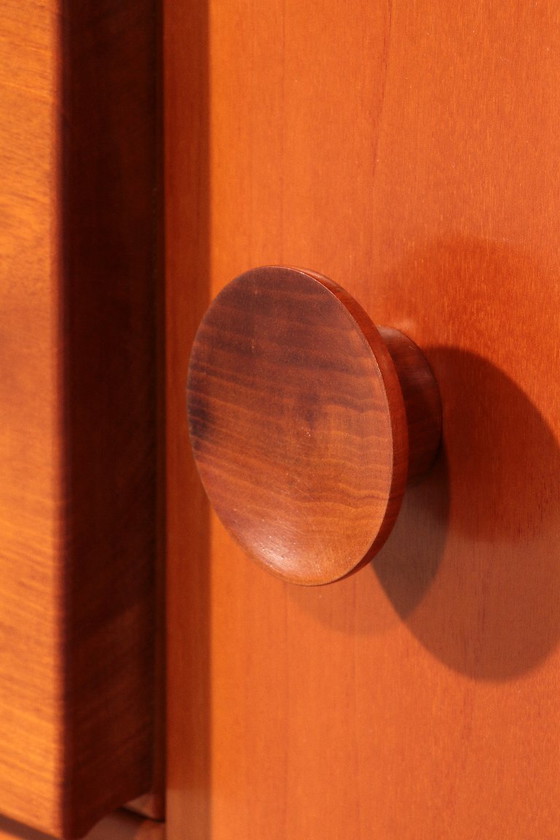 Image 1 of Torbecchia Sideboard in Walnut by Giovanni Michelucci for Poltronova, 1964