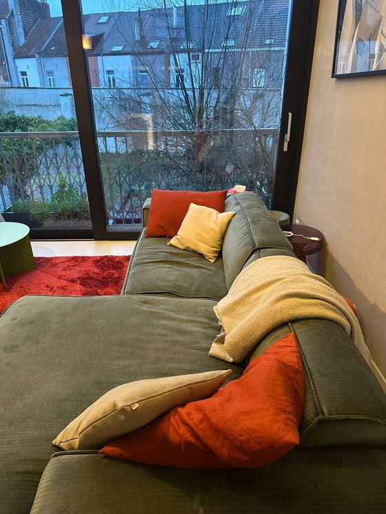 Image 1 of by fonQ Chunky Corner Sofa Chaise Right Dark Green - €700