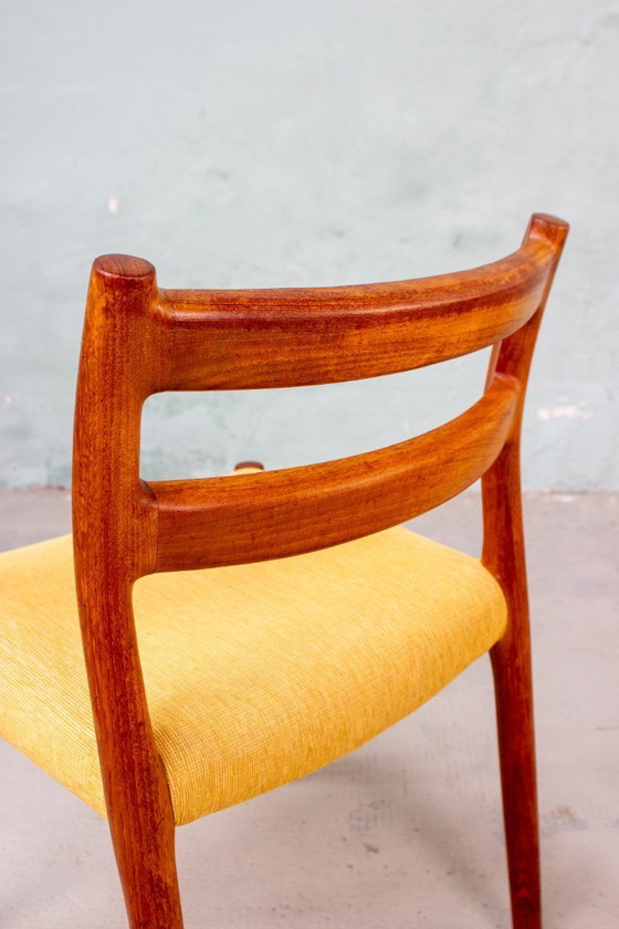 Image 1 of 4 x Niels Otto Möller Model 84 Stoel Deens Vintage Teak