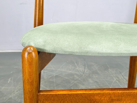 Image 1 of Hans Wegner Model 708 stoel voor Fritz Hansen, Denemarken, jaren 1960
