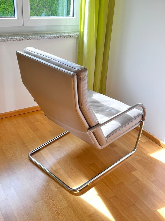 Image 1 of Walter-Knoll Lounge-Sessel "George" mit zugehörigem Hocker