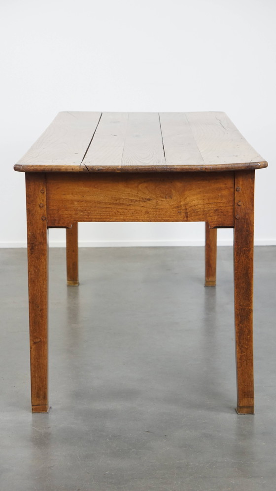 Image 1 of Table à manger/travail à un tiroir de la fin du XVIIIe siècle