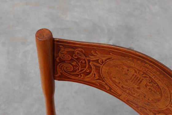Image 1 of Art Deco Bugholzstuhl von J & J Kohn, Österreich ca. 1910
