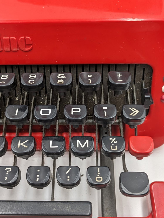 Image 1 of Ettore Sottsass - Olivetti - Valentine - Typewriter - 1970-1980