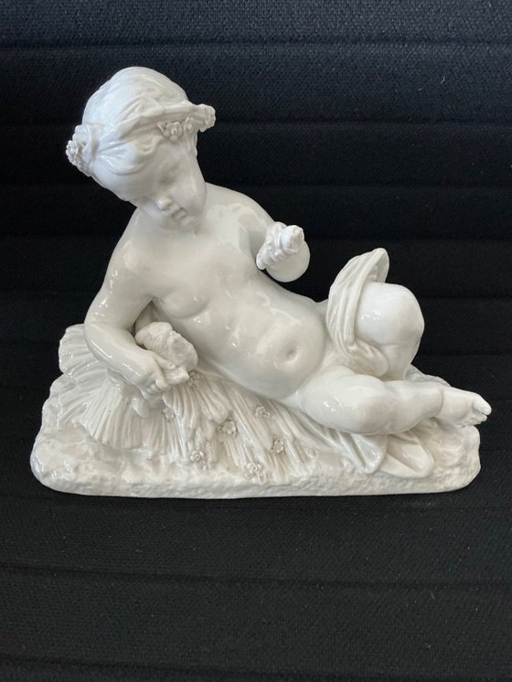 Image 1 of Offerta "Grandi Putti dall'ITALIA" Raro)...1870 ..marcato con corona