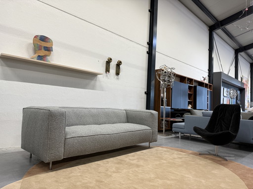 Gelderland 6400 Sofa 3 Seater Kvadrat Sehco Zero fabric 230