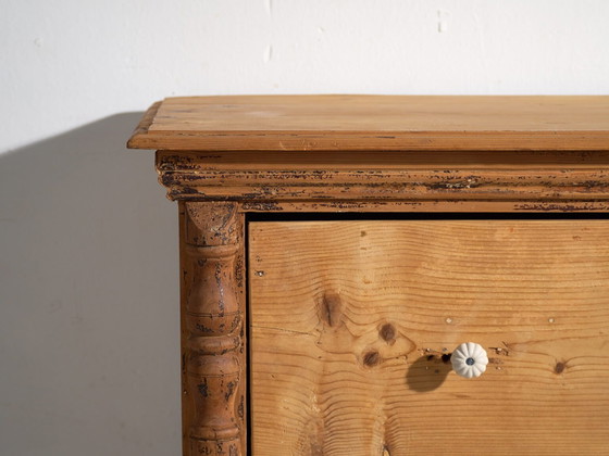 Antique solid wood chest of drawers (c.1920) #45 (photo 29 of 40)