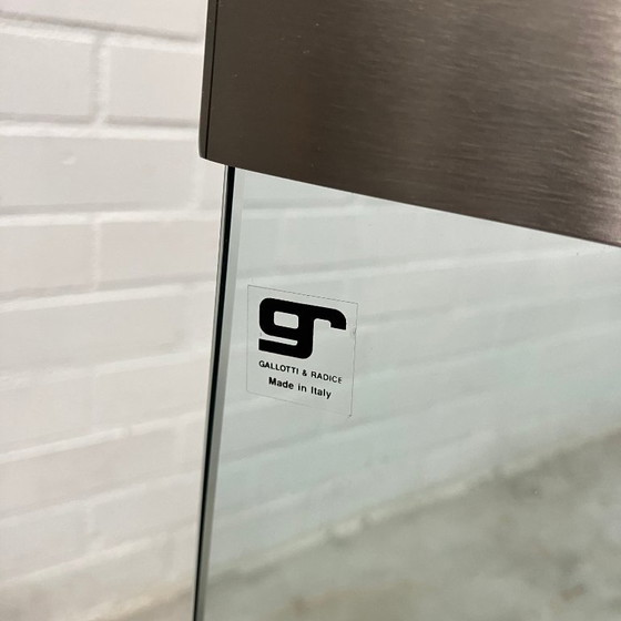 Image 1 of Gallotti & Radice Schreibtisch aus Glas