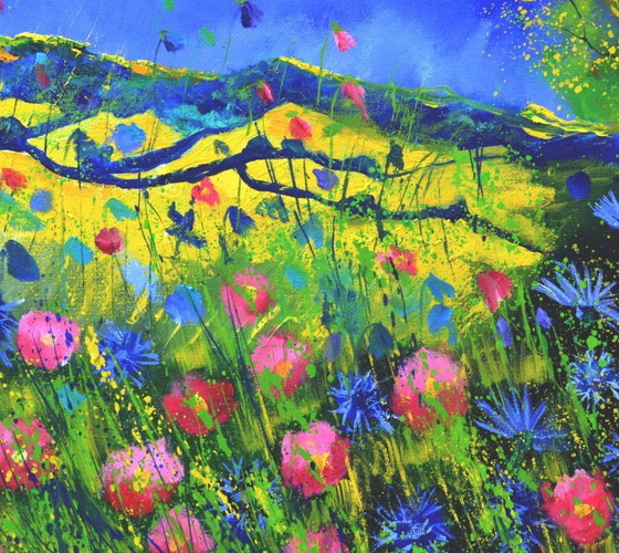 Image 1 of Pink wild flowers