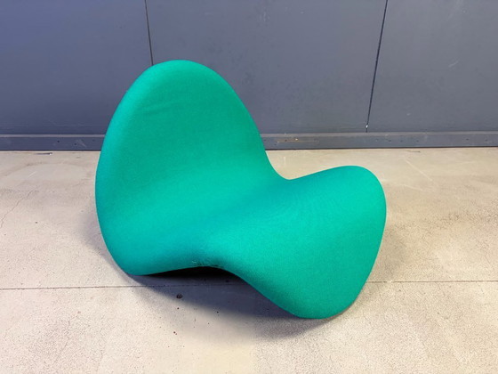 Vintage F577 Tongue Lounge Chair van Pierre Paulin voor Artifort, jaren 80. – Stoelen / fauteuils, Textile (photo 4 of 7)