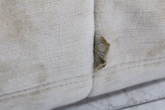 Image 1 of Vintage Togo Ligne Roset armchair velvet beige