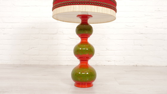 Image 1 of Lampada da tavolo vintage | Ceramica | Lampada a bolle Kaiser Leuchten