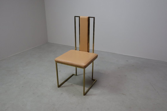 Image 1 of  Juego de 6 sillas de comedor de Renato Zevi, Italia años 70