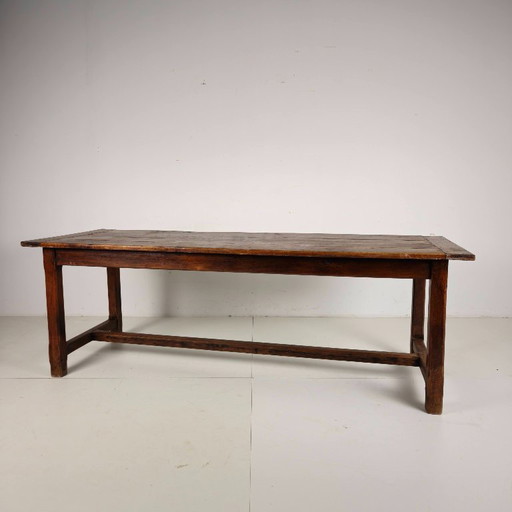French oak farmhouse table, 19th century