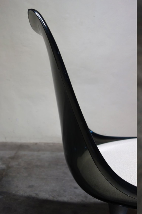 Image 1 of Chromcraft space age 70s table and 6-chair set