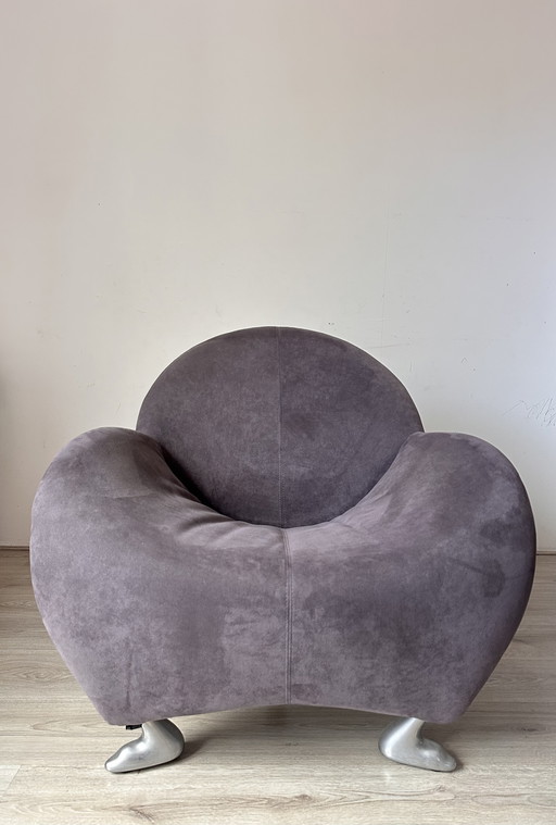 2x Leolux Papageno design fauteuils