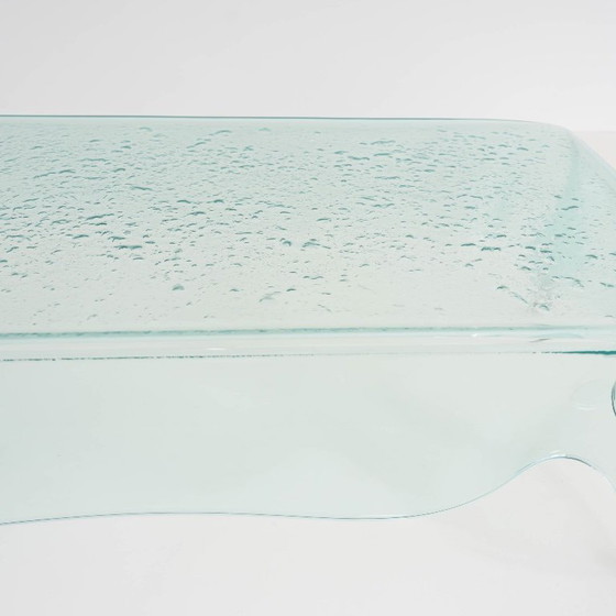 Image 1 of Table basse en cristal « Mouchoir »