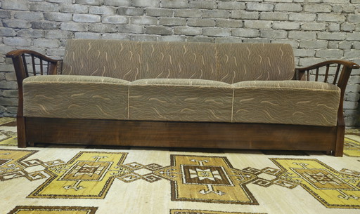Daybed, divano letto vintage anni '50