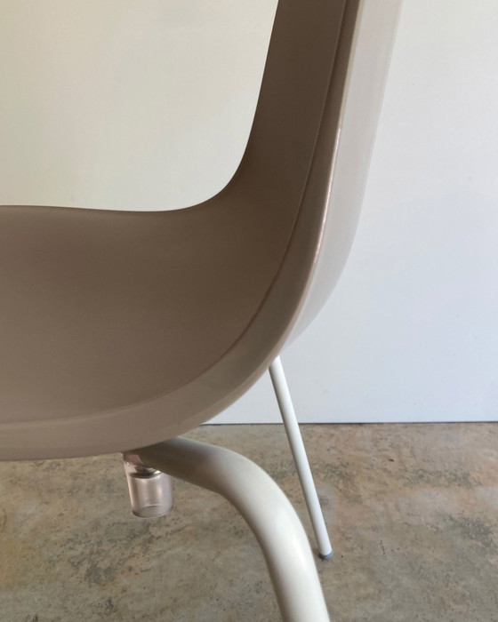 Image 1 of 4x Scab Design Zebra Chair Taupe