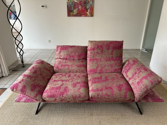 Image 1 of Designer 2-seater sofa with adjustable elements – statement piece