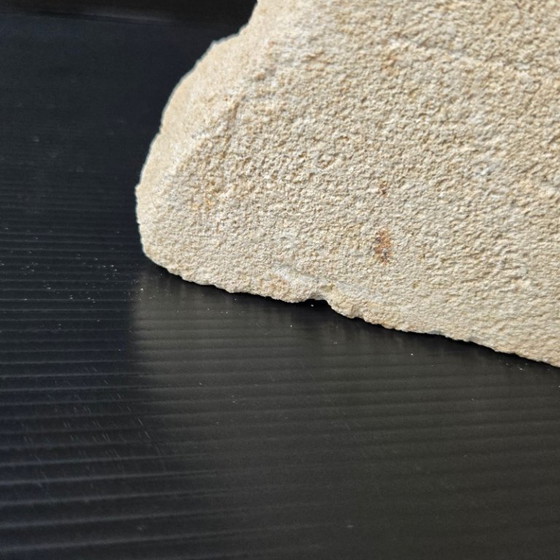 Image 1 of Vintage 1970s Stone Pyramid Table Lamp