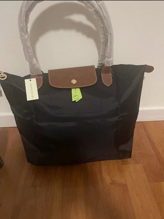 Image 1 of Longchamp bag – Le Pliage model – Black