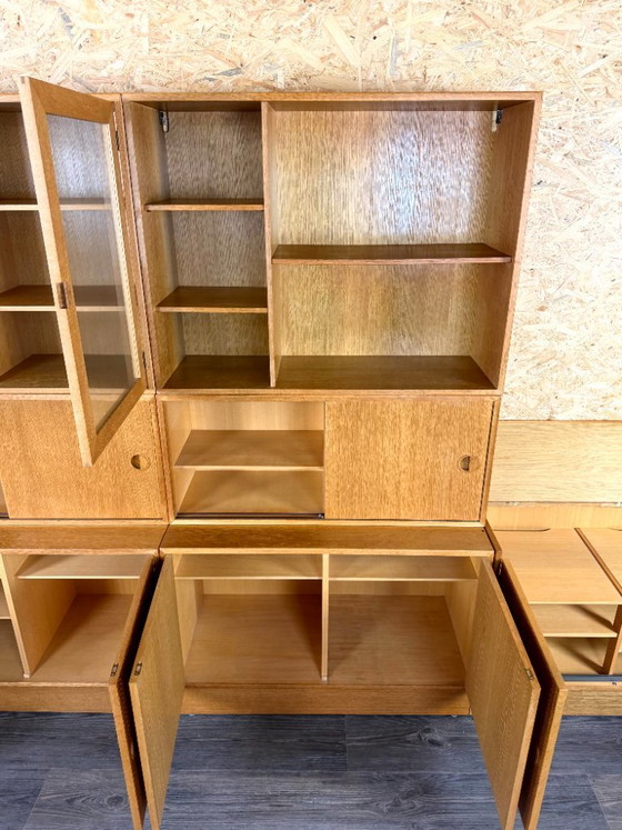 1960s/70s Teak Shelving System Wall Unit Bookshelf From HG Furniture Denmark – Bookcases, Wood (photo 15 of 21)