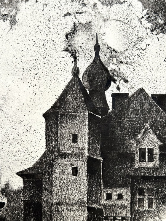 Image 1 of Eugene Eechaut (1928-2019) - Noire Reverie (1980) 4 Kunstwerke