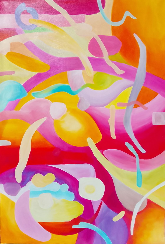 Image 1 of Acrylic painting #summer 144x100cm