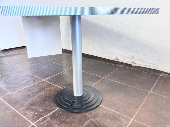 Image 1 of Grande scrivania in stile anni '80, modello Kroma, disegnata da Antonia Astori per Driade.