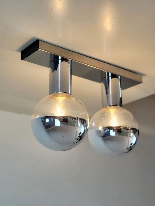 Space Age wandlampen van Motoko Ishii voor Staff Leuchten