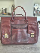 Laptoptasche aus Rebhuhnleder