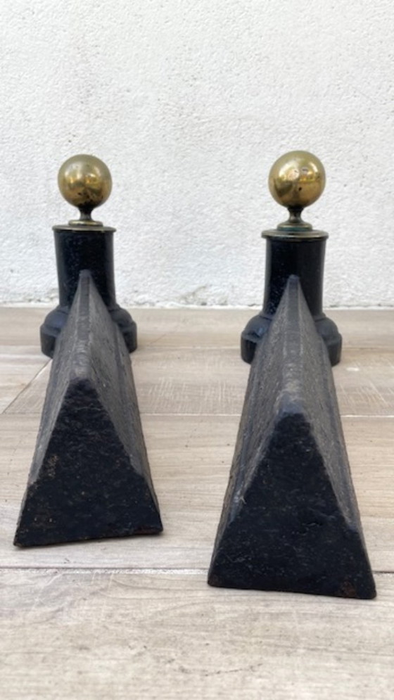 Alari Neoclassici GHISA e OTTONE – Oggetti decorativi, Brass, Cast Iron (photo 18 of 27)