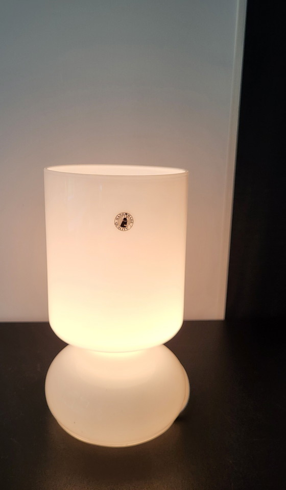 Image 1 of Lampe de table vintage Ikea Lykta blanche