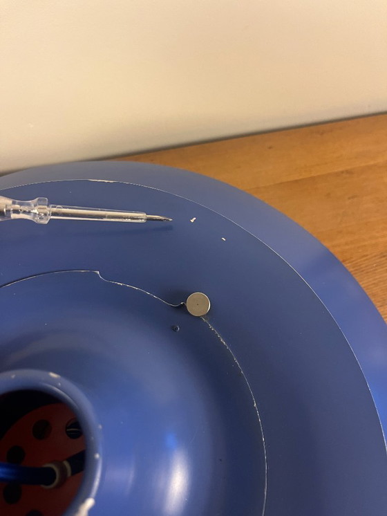 Image 1 of Vintage Louis Poulsen PH5 - rare blue - Poul Henningsen - Danish design lamp