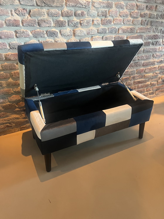 Image 1 of Z.G.A.N. Tomasucci Valve Bench Patchwork