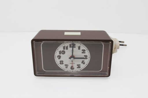 Retro Alarm Clock - Space Age Design - Vintage HEMA EK-123